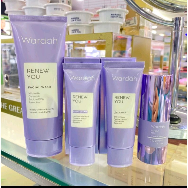 Paket Wardah Renew You Anti Aging Paket Pemula