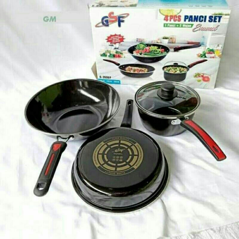 panci dan wajan set 3in1