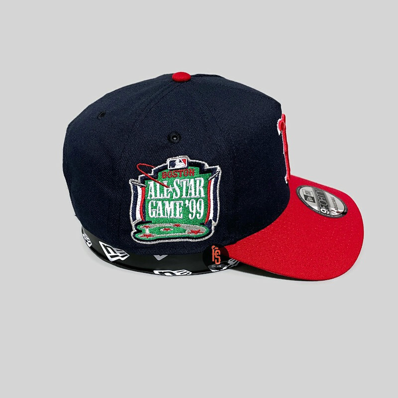 TOPI NEW ERA ORIGINAL A FRAME ASG 1999 BOSTON RED SOX NAVY RED