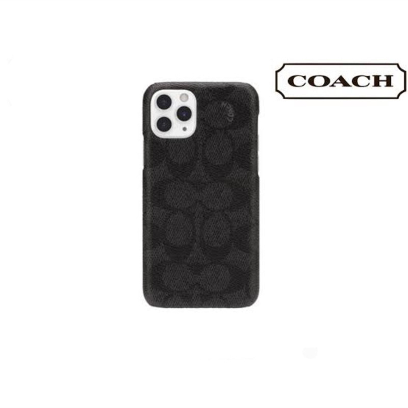 [NEW] Authentic Coach Iphone 12 Pro Max ibox resmi Monogram Black Hitam Best Seller Rare Item Prelov