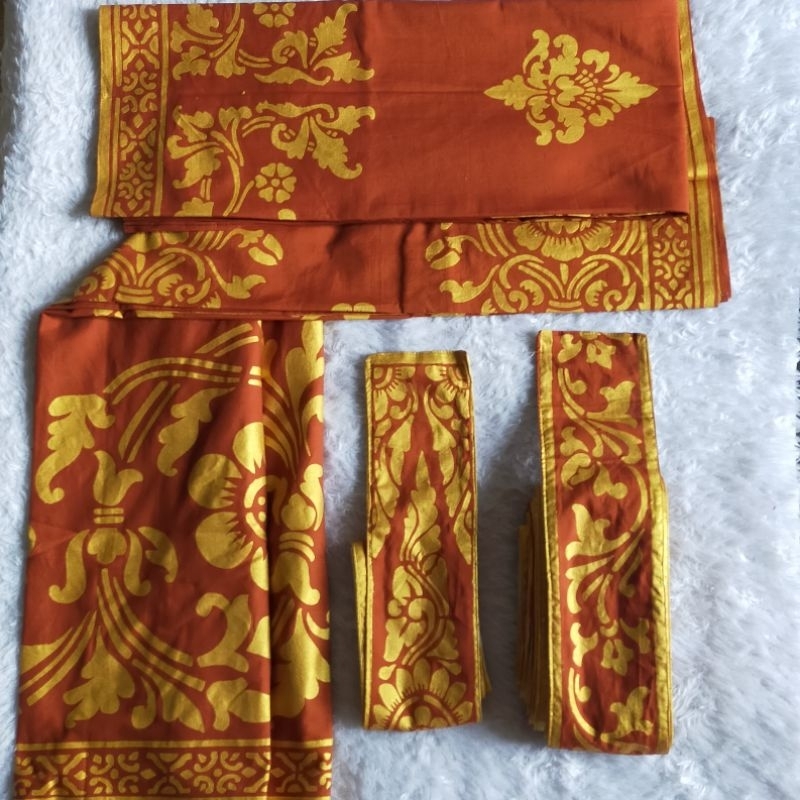 kancut Tapih sabuk umpal pria wanita  Prada  gold