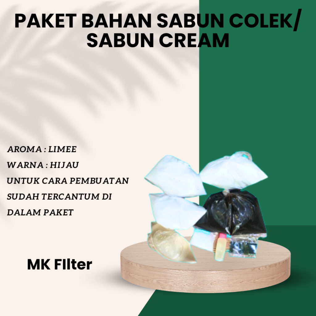 PAKET BAHAN SABUN COLEK / SABUN CREAM