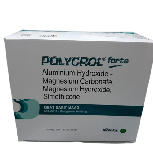 Polycrol Forte Box 240's Tablet / Obat Maag / Obat Asam Lambung
