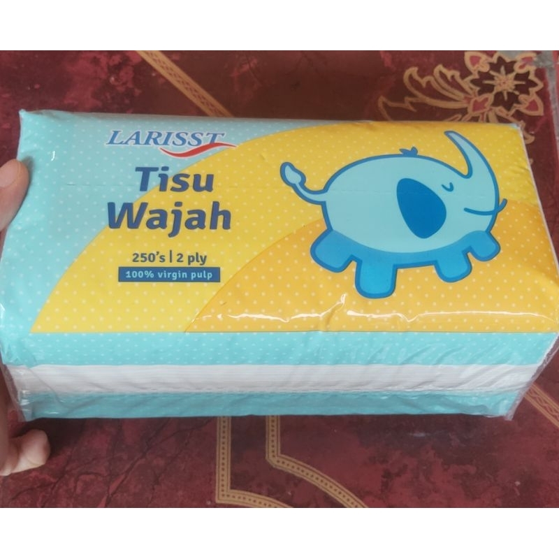 agen distributor sembako tisu wajah 250s 2ply 100% virgin pulp pack murah