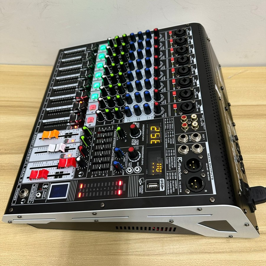 POWER MIXER FIRSTCLASS FC 809 PM / 809PM / FC809 PM (ORIGINAL)600w x