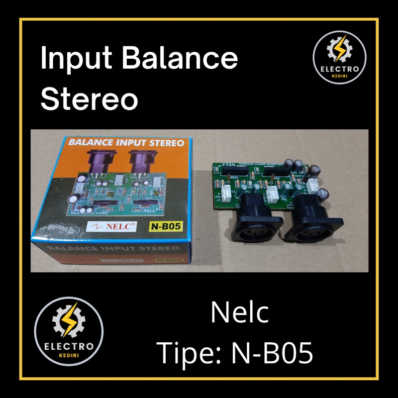input balance stereo Nelc | balan stereo balans | N-B05