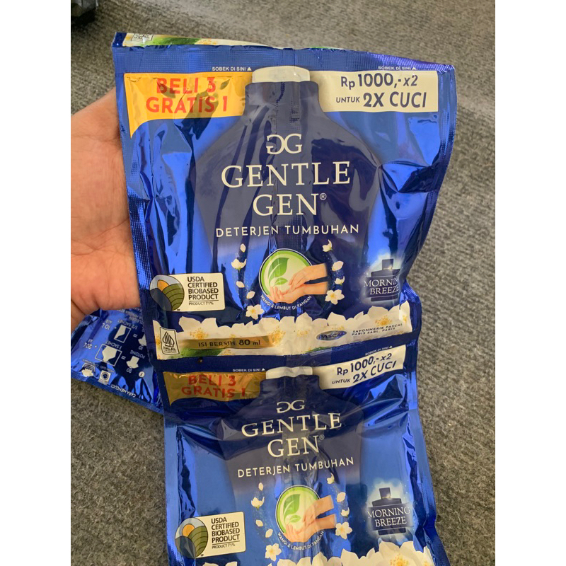 Gentle gen sachet