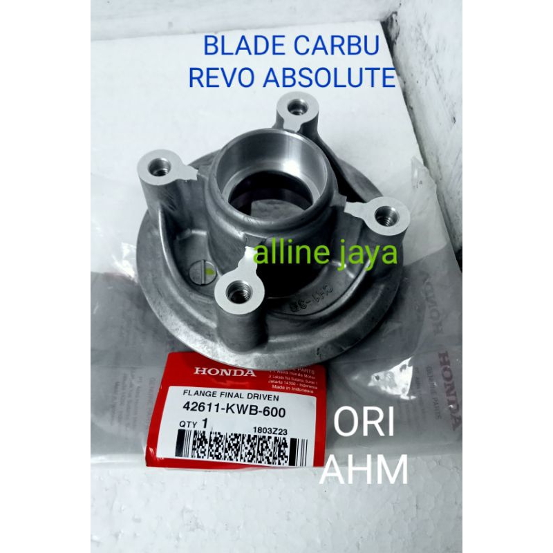 42611 KWB 600 NAP GIR DUDUKAN GIR BELAKANG BLADE CARBU/REVO ABSOLUTE ORI AHM