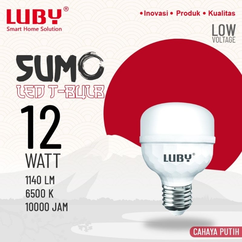 Lampu led Luby sumo 12watt