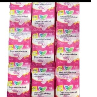 laurier maxi non wing renceng isi10pcs