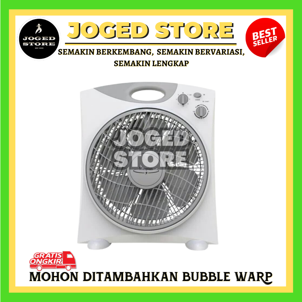KIPAS ANGIN KOTAK MASPION EX-2109 T | KIPAS ANGIN MEJA