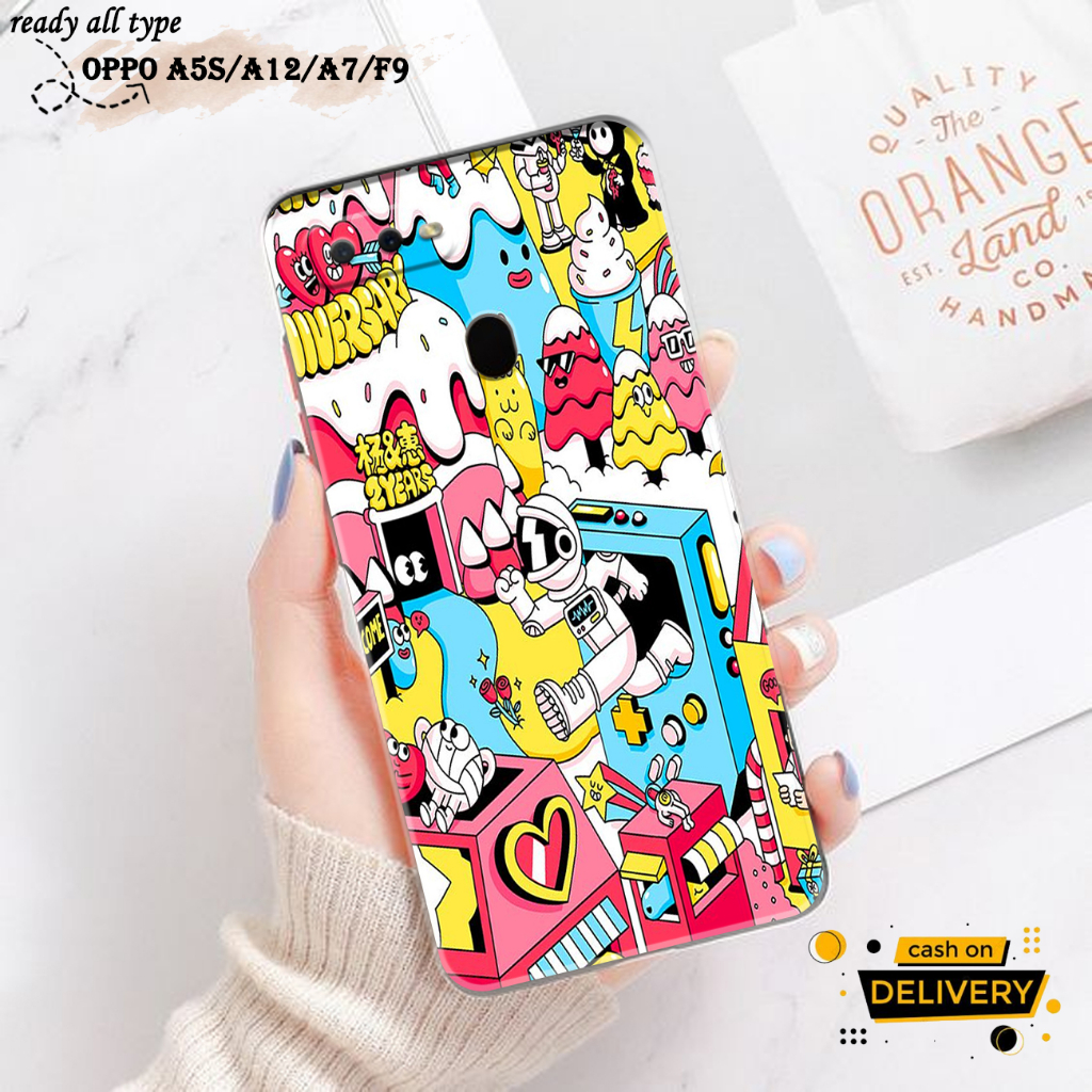 Case Hp Oppo A5S - Oppo A12 - Oppo A7 - Oppo A11K - justyce.id - Casing Motif - Hardcase Softcase - 