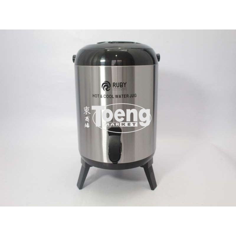 DISPENSER / THERMOS KRAN WATER JUG 7.7LT + KRAN RB-570 RUBY