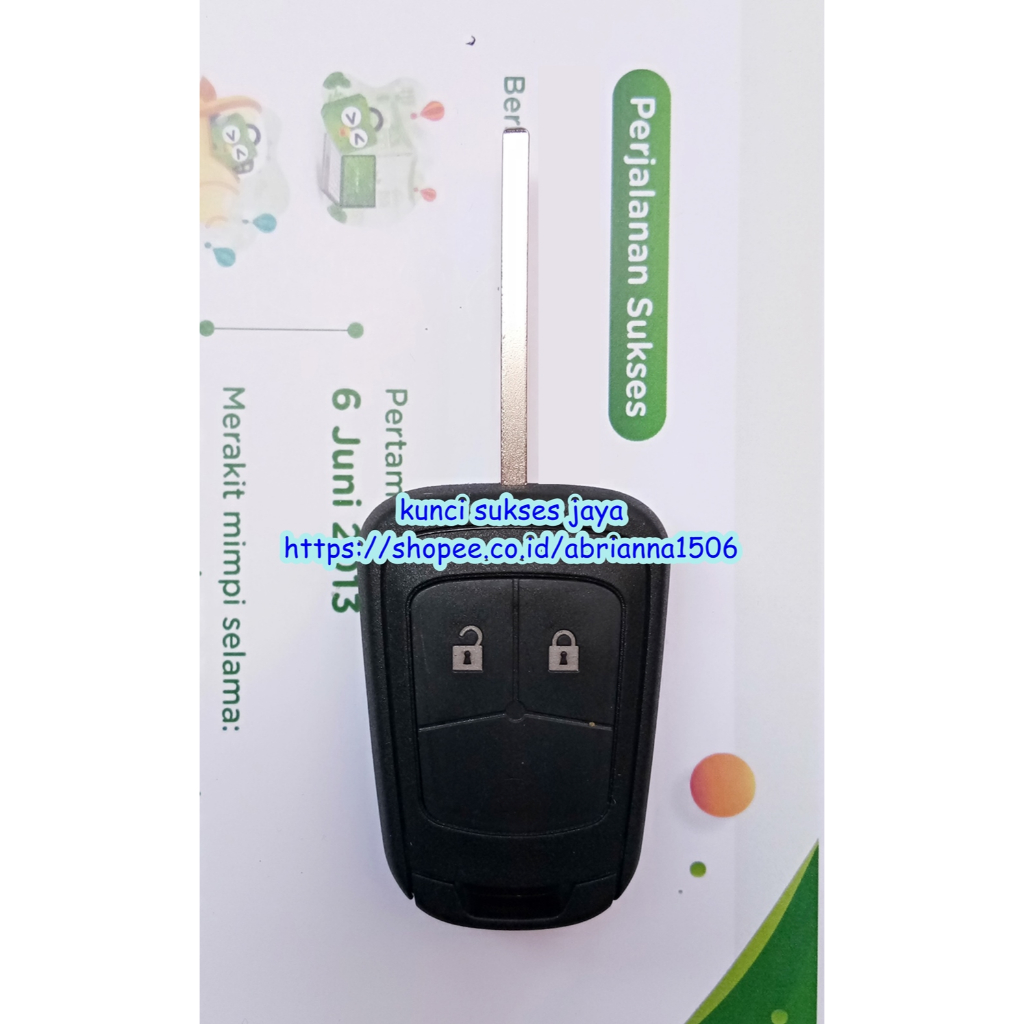 casing cover rumah duplikat kunci key shell chevrolet aveo