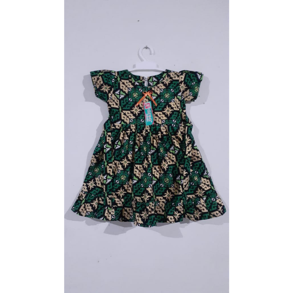 Baju batik anak perempuan baju batik anak 2-3 tahun