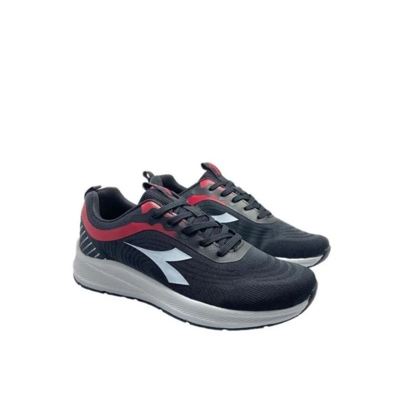 DIADORA GARRY MENS / DIADORA ORIGINAL / DIADORA RUNNING / SEPATU HITAM