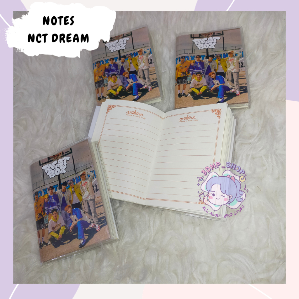 

NOTES BUKU TULIS NCT DREAM MINI