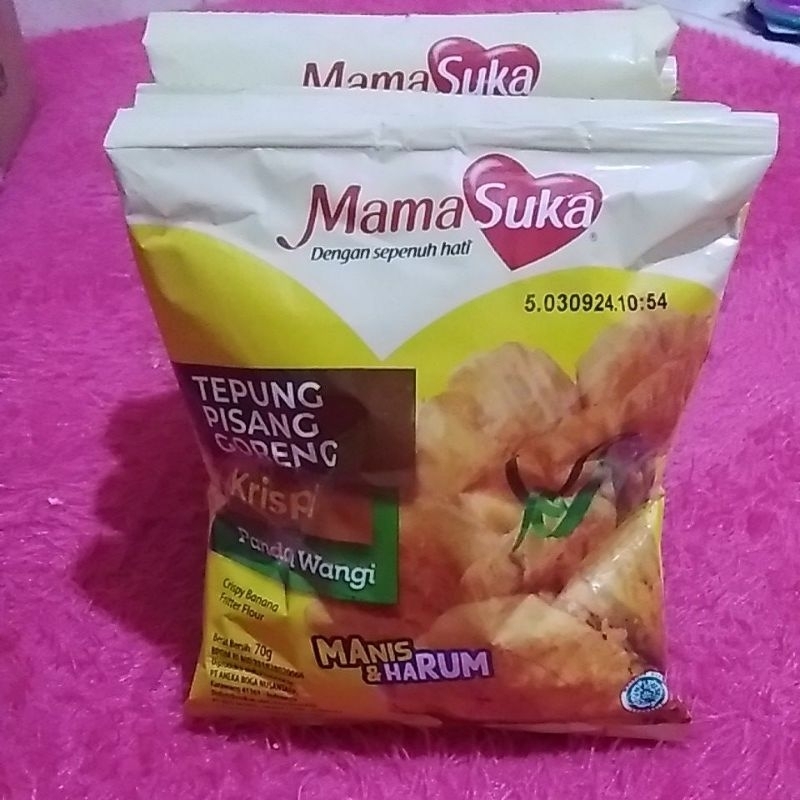 

tepung pisang goreng krispi mama suka