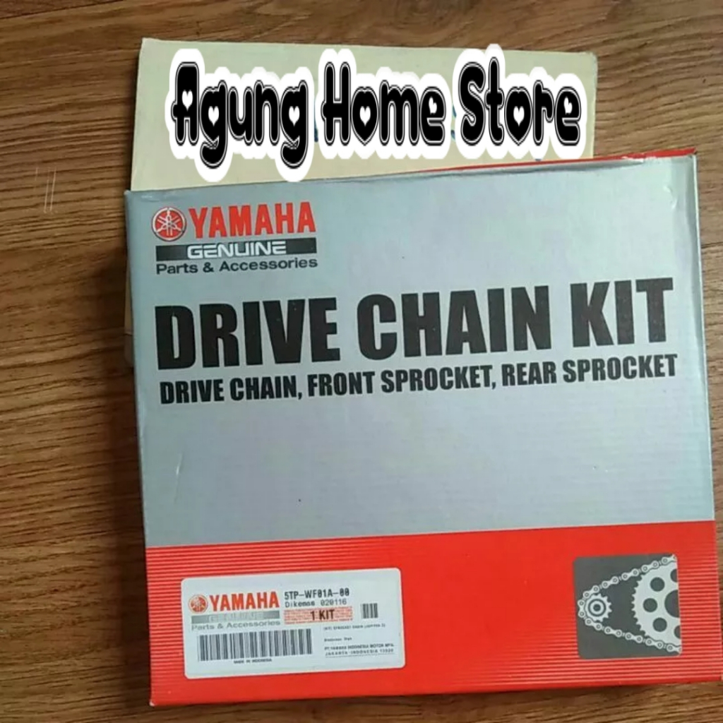 GEAR SET ORIGINAL YAMAHA JUPITER Z, VEGA R, JUPITER Z BURHAN, CRYPTON, FIZR 5TP