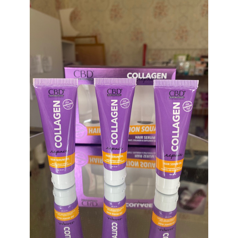 CBD Serum collagen 10ml , serum rambut collagen , hair serum cbd collagen