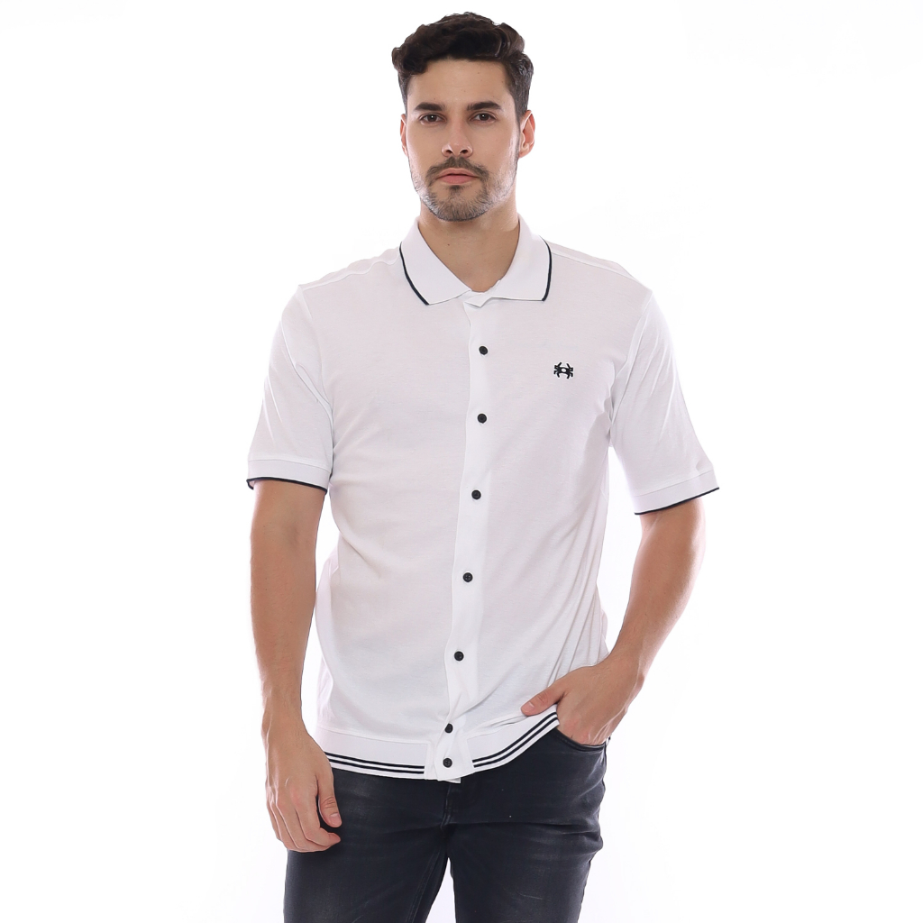 Spyderbilt Kaos Polo Pria Guzu Planet Surf