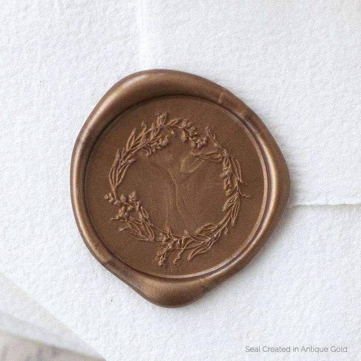 

EVERMORE / Wax Seal Sticker Undangan Vintage / Tanpa Minimum / 1 Pcs/ Termasuk Double tape / Lilin Wax Seal Vintage