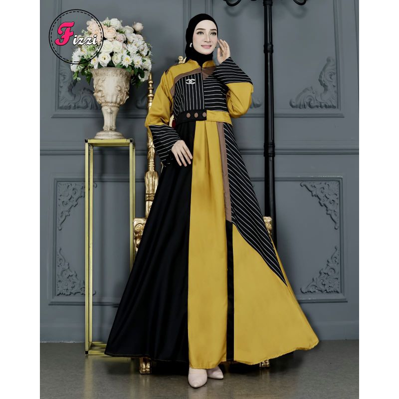Gamis fizzi bahan katun toyobo//gamis dewasa