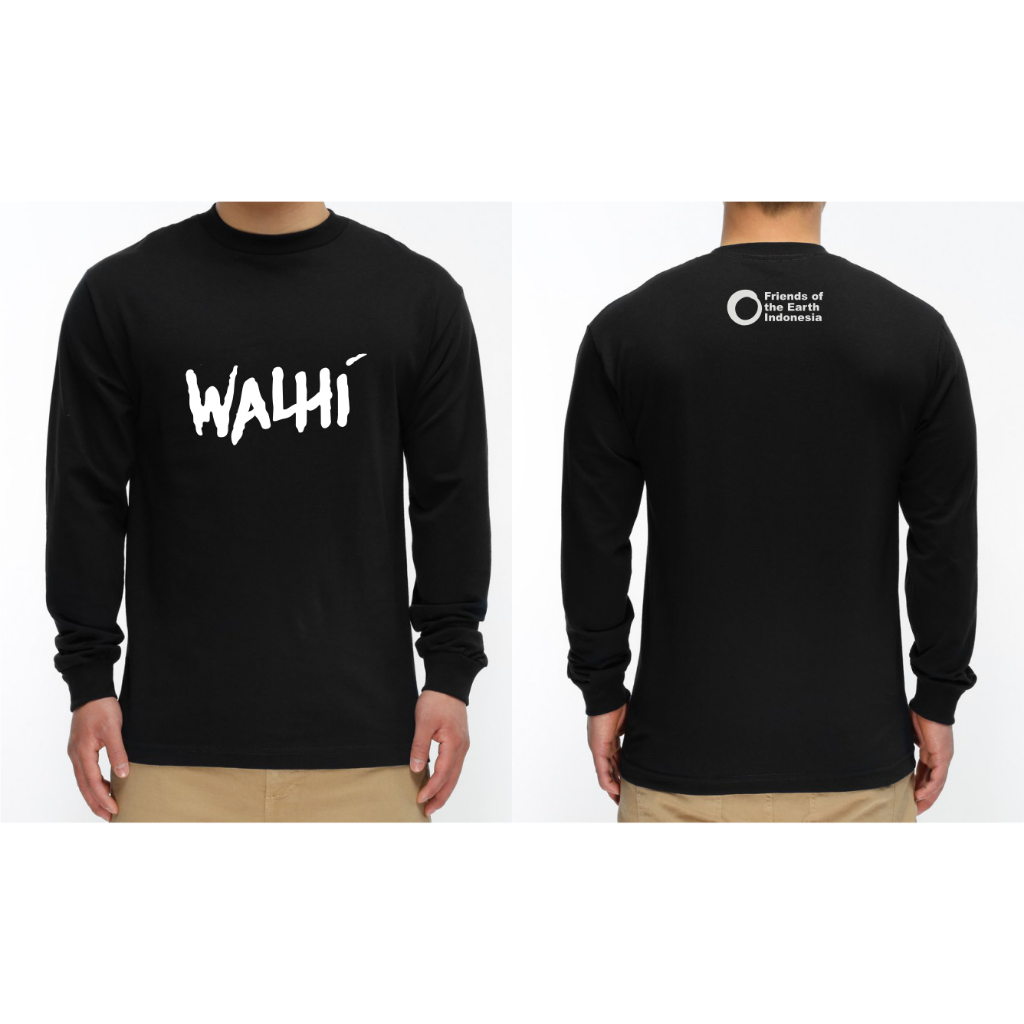 T-SHIRT KAOS LENGAN PANJANG WALHI