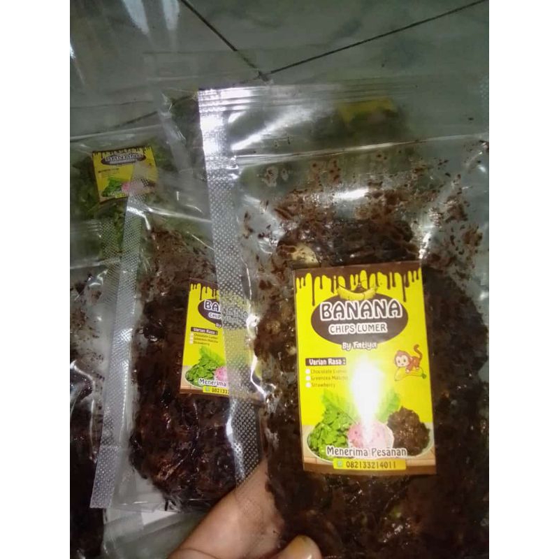

kripik pisang coklat