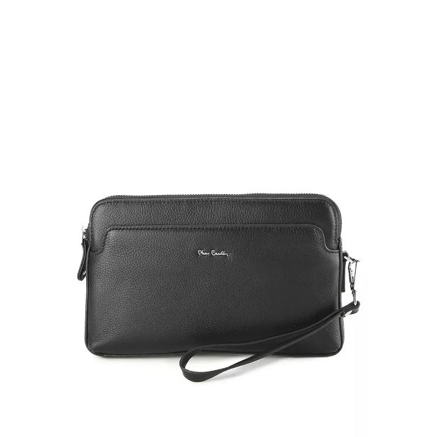 Pierre Cardin Clutch Handbag Leather Tas Tangan Pria Kulit