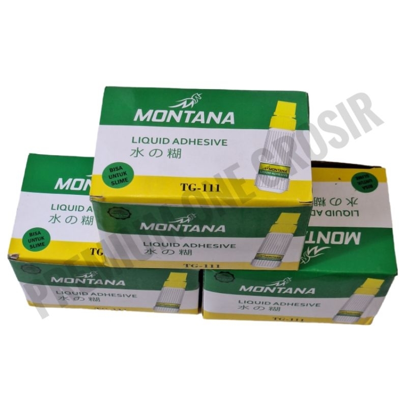 

1 Pak Lem Kertas Cair MONTANA LIQUID ADHESIVE/Lem Kertas/Lem Cair