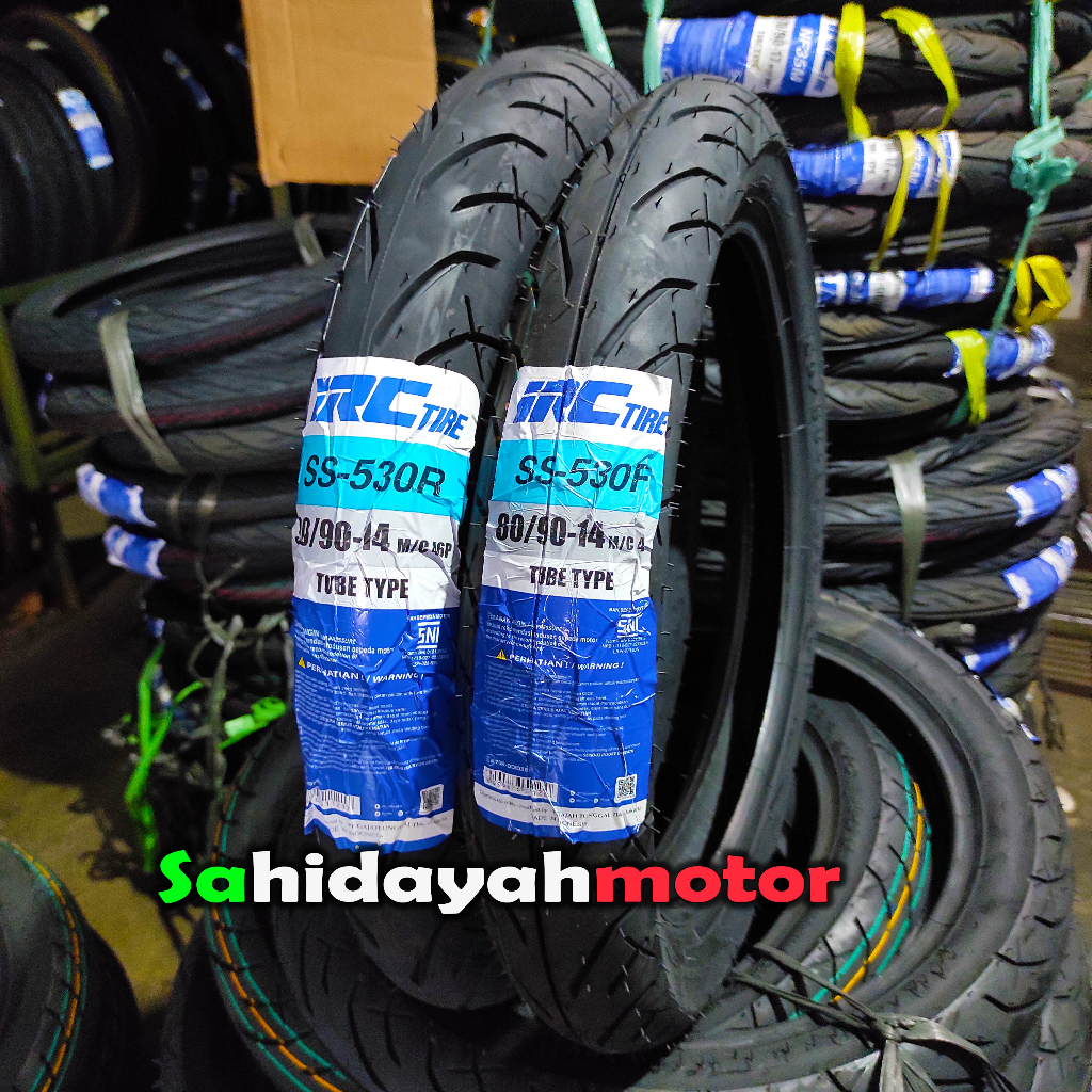 Ban IRC 80/90 90/90 RING 14 SS530 TubeType (Bukan Tubeless)