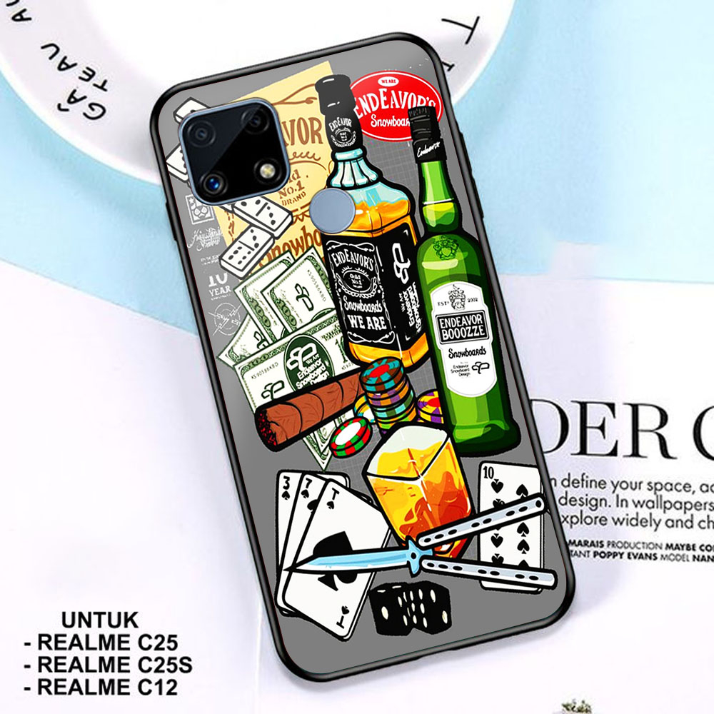 Case REALME C25 / C25S / C12 - Casing REALME C25 / C25S / C12 - ( BTL ) - Case Hp - Casing Hp - Soft