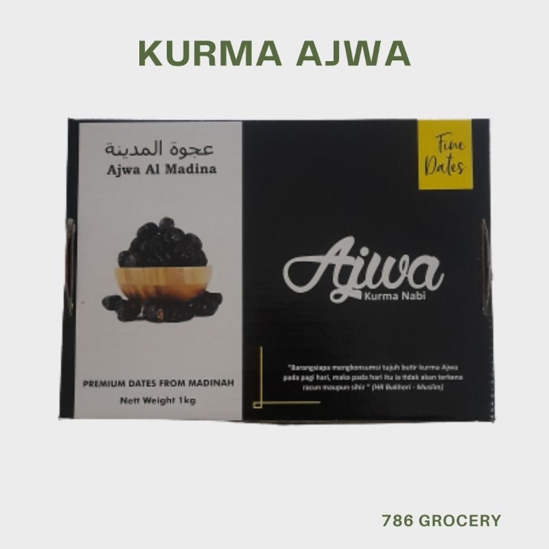 

KURMA AJWA PREMIUM 1KG | KURMA AJWA TERMURAH!!!