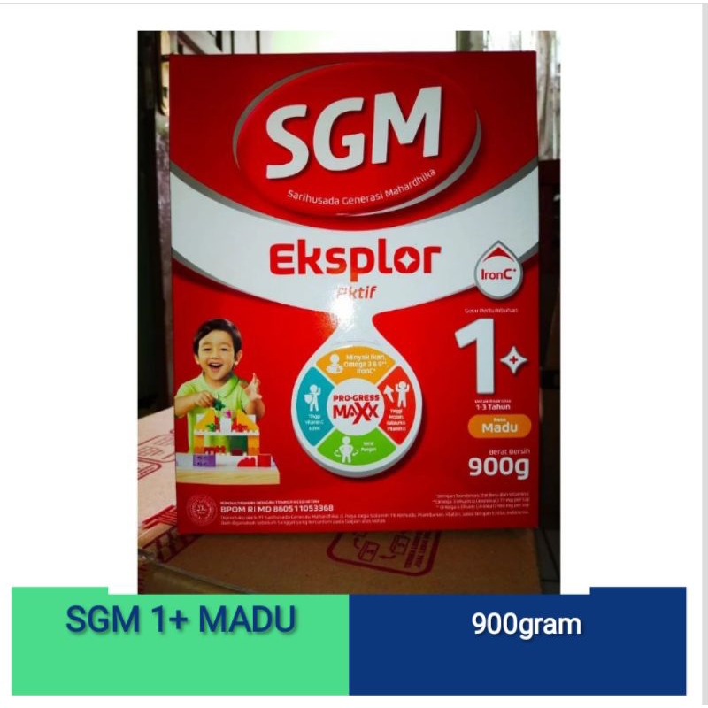 TERLARIS  SGM 1+ Madu | sgm 1+ madu 900gr | susu sgm 1+ madu