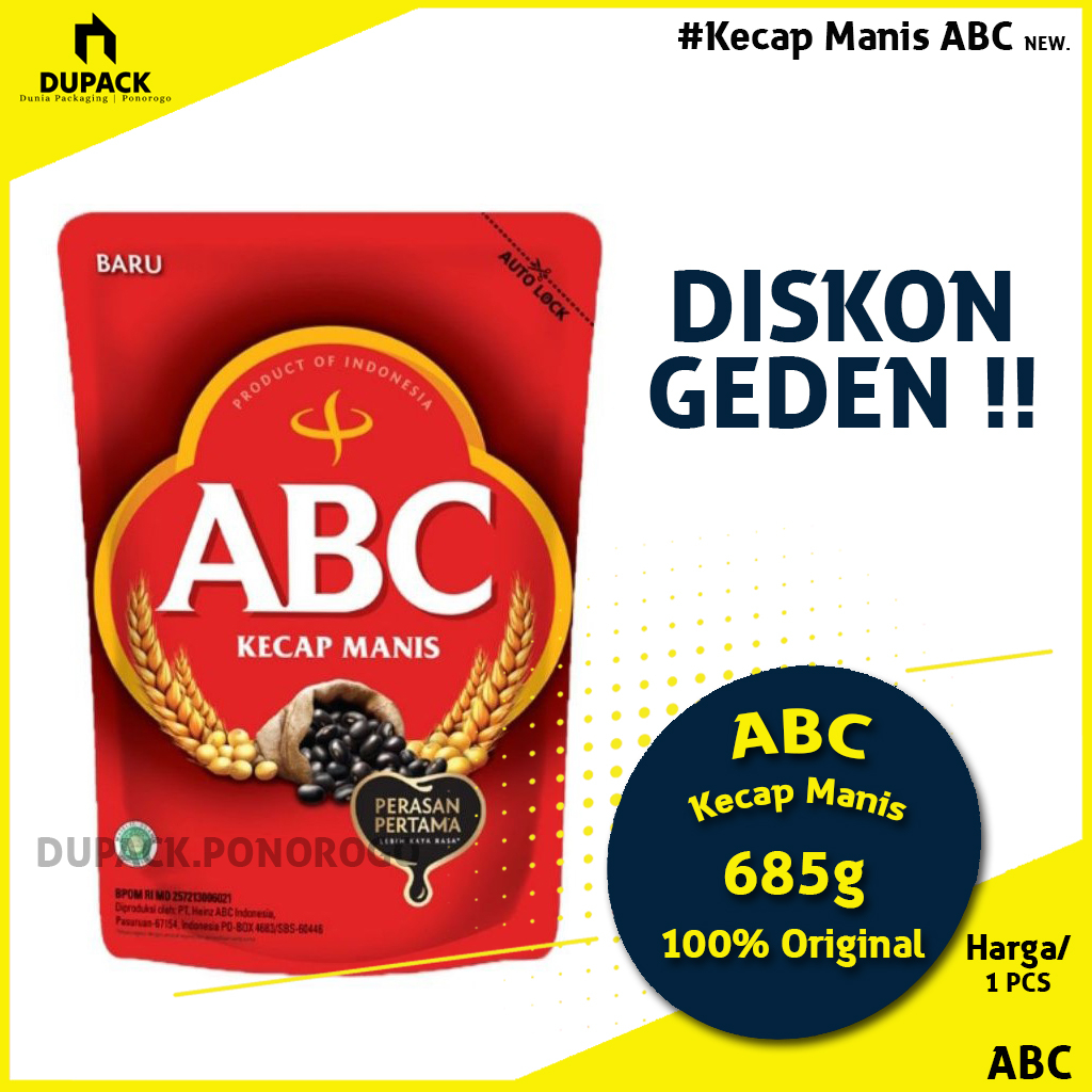 

Kecap Manis ABC 685g Produk Shopee Live
