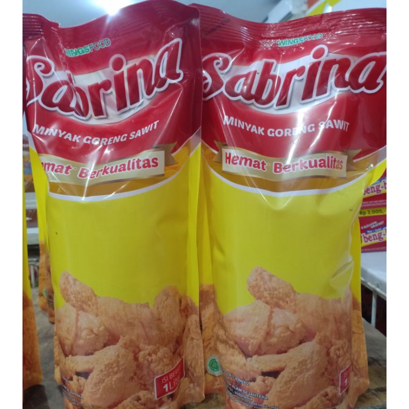 

minyak goreng Sabrina 1L