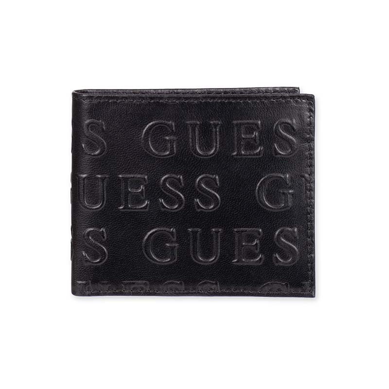 GLENOAKS LOGO PASSCASE WALLET - DOMPET GUESS ORIGINAL PRIA