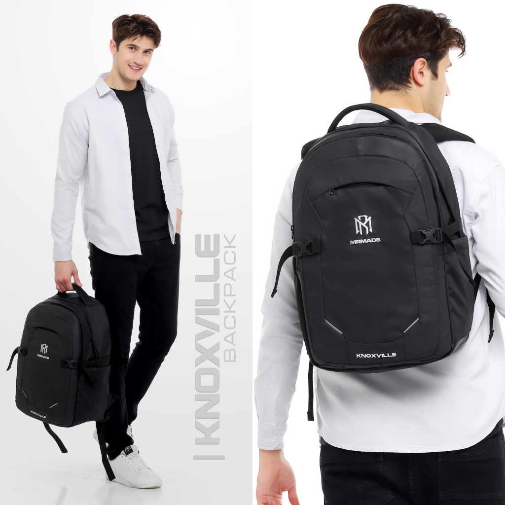 Mr Mads - Knoxville Backpack - Tas Ransel Pria Wanita Outdoor - Waterproof Slot Laptop Ready