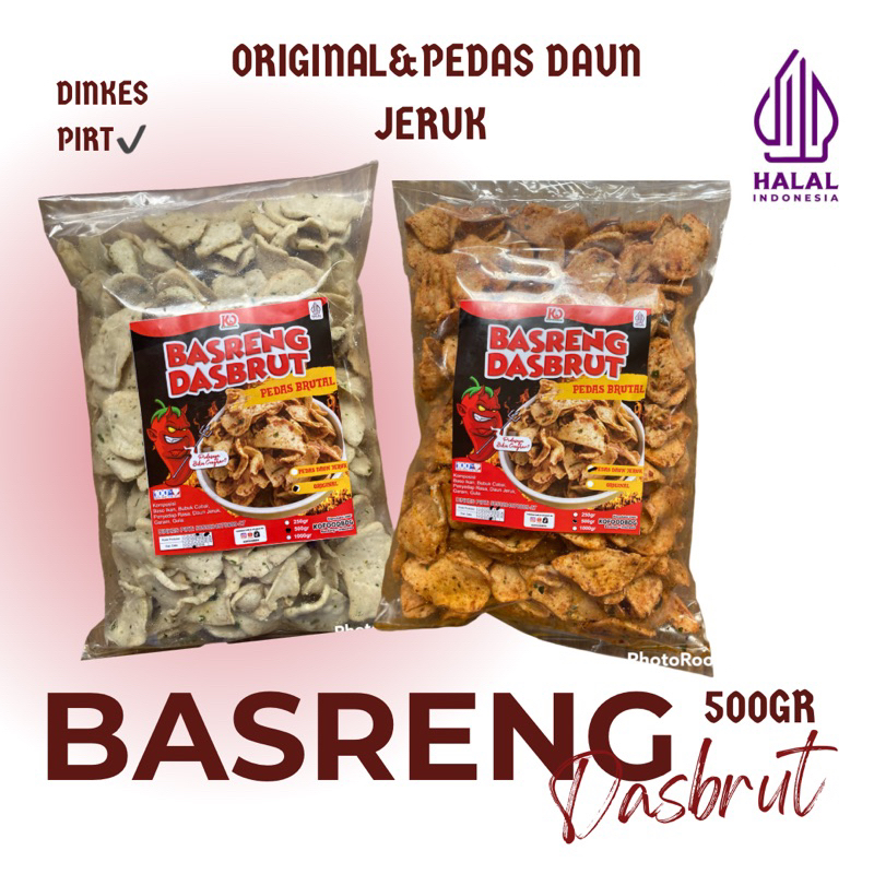 

BASRENG DASBRUT 500gr BASRENG ENAK BASRENG RENYAH PEDAS DAUN JERUK BASRENG BANDUNG ASLI