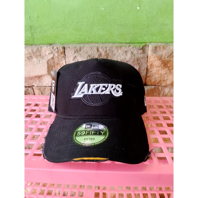 TOPI LAKERS NEW ERA 59FIFTY