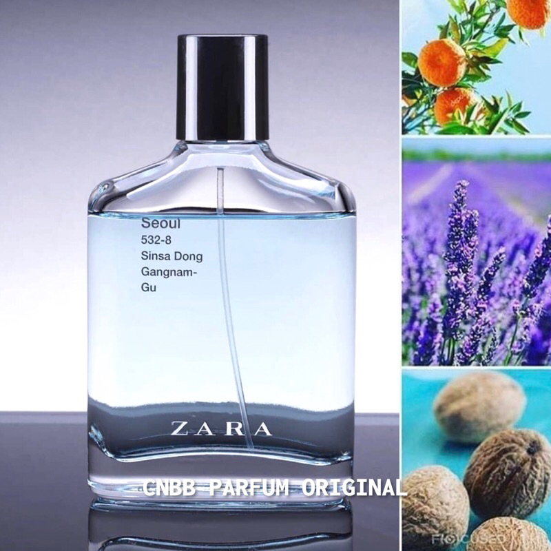 Parfum Original Eropa Zara Seoul 532-8 Men EDT 100ml NONBOX
