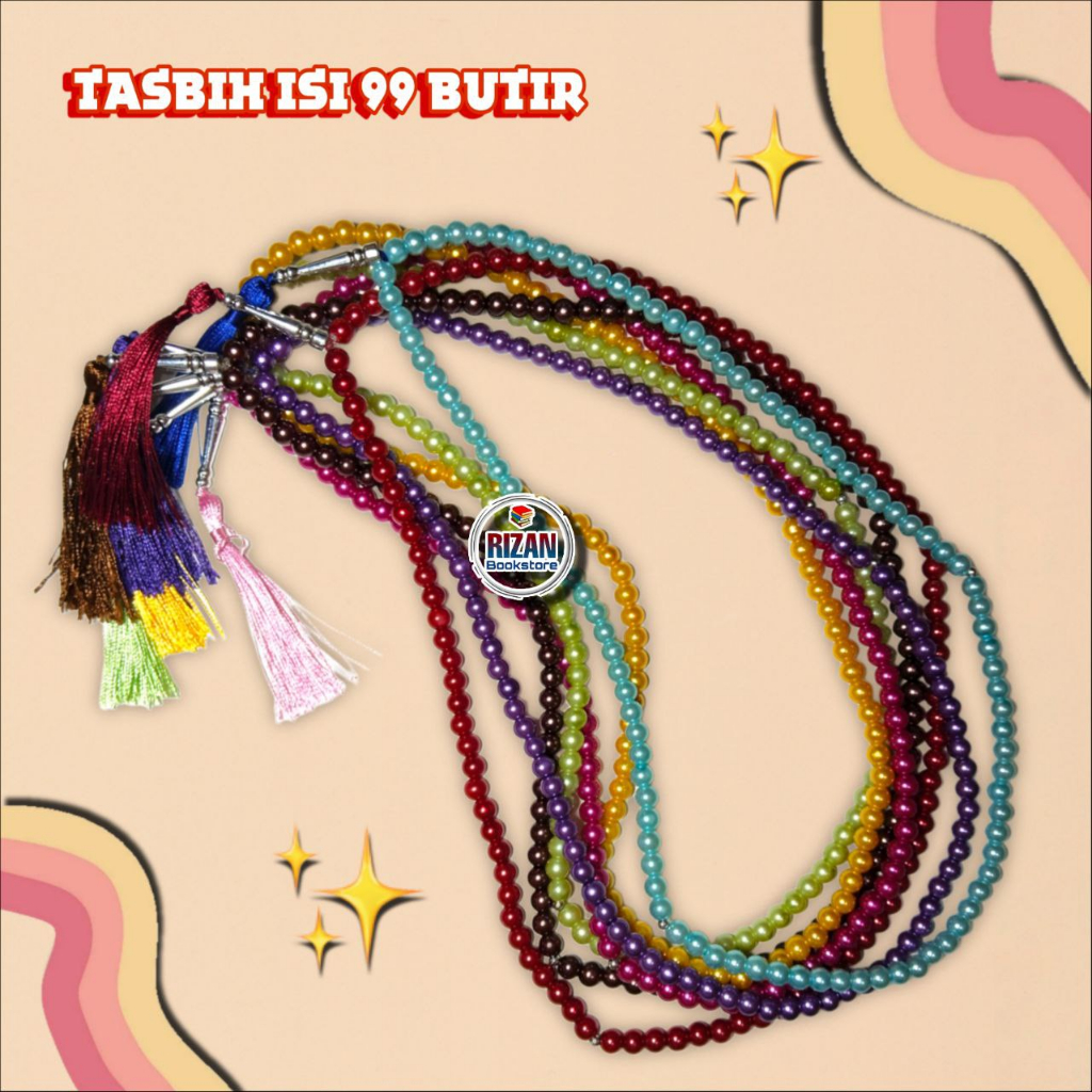 Tasbih Mutiara Cantik 99 Butir