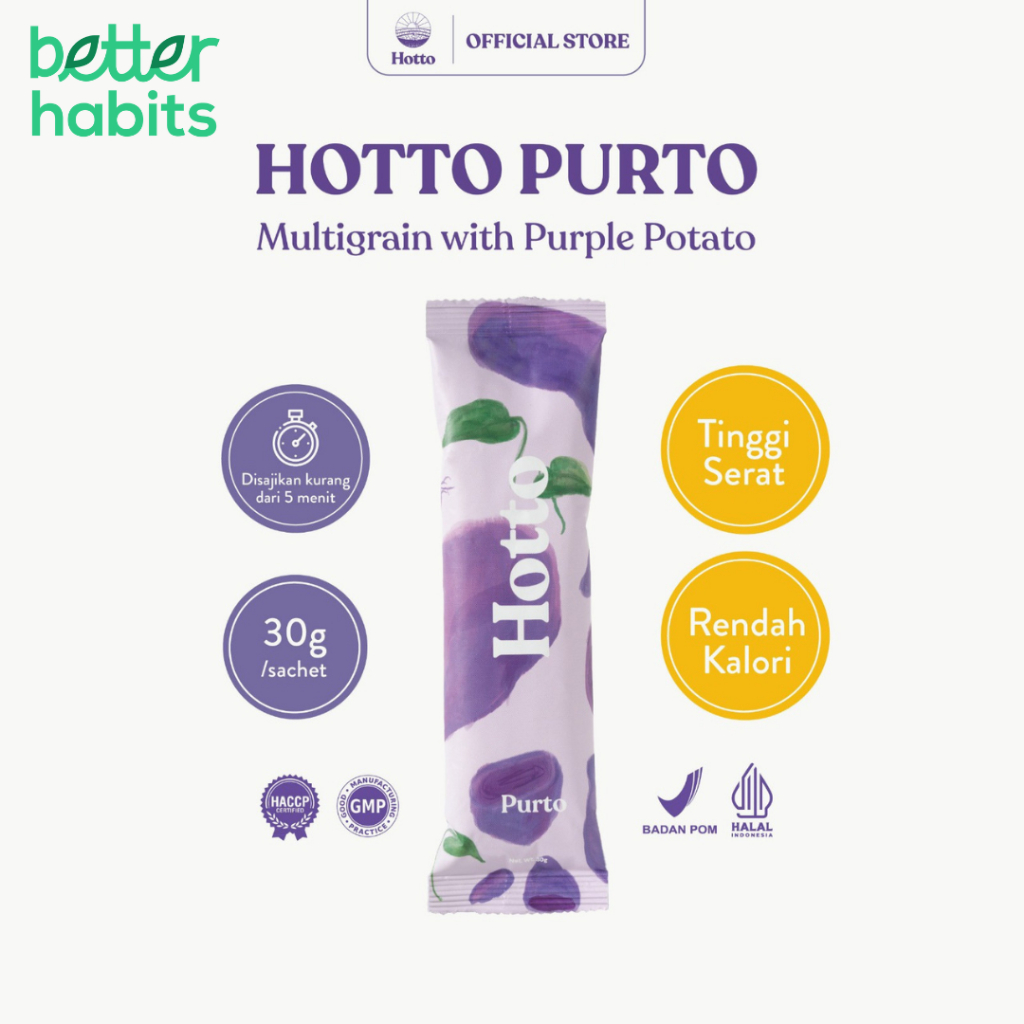 

Hotto Purto Multigrain with Purple Potato 1 Sachet