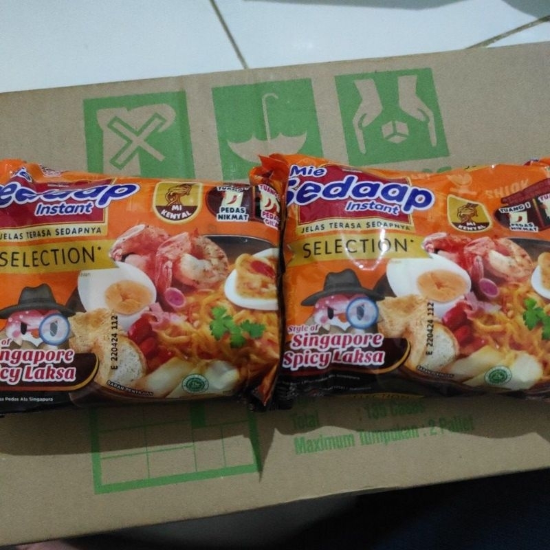 

Sedaap singapure spicy laksa paketan