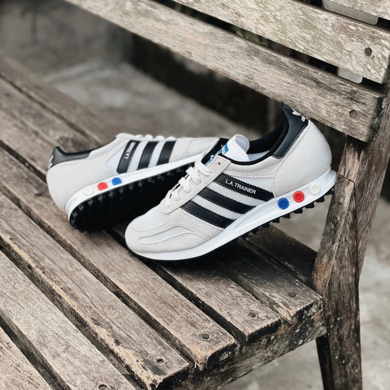 Adidas Originals LA Trainer - Cloud White / Black