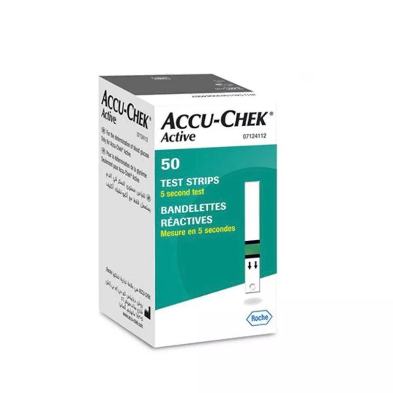 Strip Isi Ulang Gula Darah / Strip Gula Darah Accu-Chek Active Accu Check