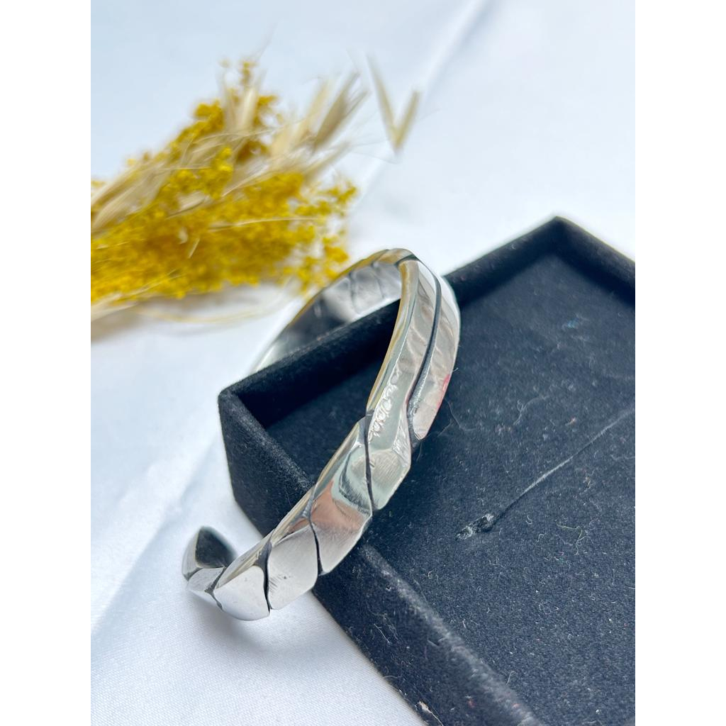 Gelang Tangan Pria Gelang Tangan Monel Gelang Gelang Baja Putih Anti Karat