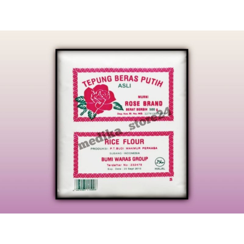 

Rose Brand Tepung Beras Kemasan 500 gr
