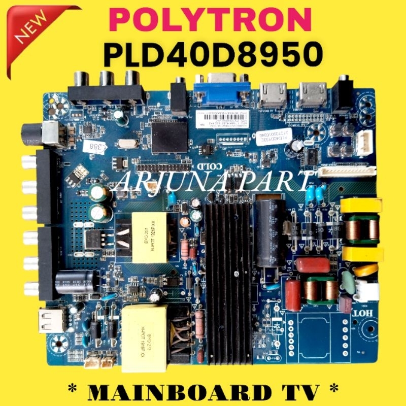 MAINBOARD TV POLYTRON PLD40D8950 / MB TV POLYTRON PLD40D8950 / MESIN TV POLYTRON PLD40D8950 / MODUL 